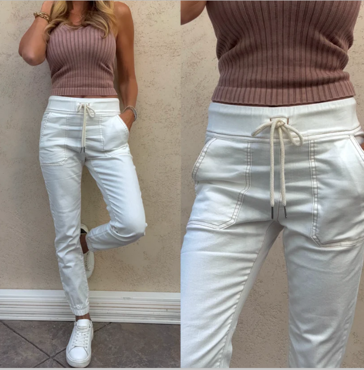 Bevy Flog Tali Ivory Denim