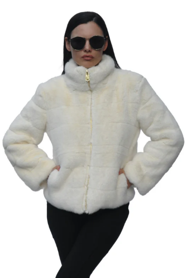 Ciao Milano Denny Faux Fur Jacket